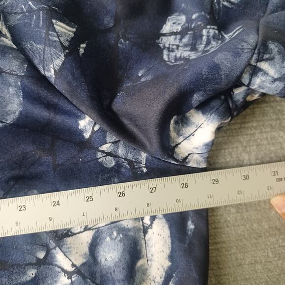 NIke Therma-Fit Pullover Fitness Hoodie Floral Print Navy Men's 2XL DQ4836-410 - Picture 11 of 14